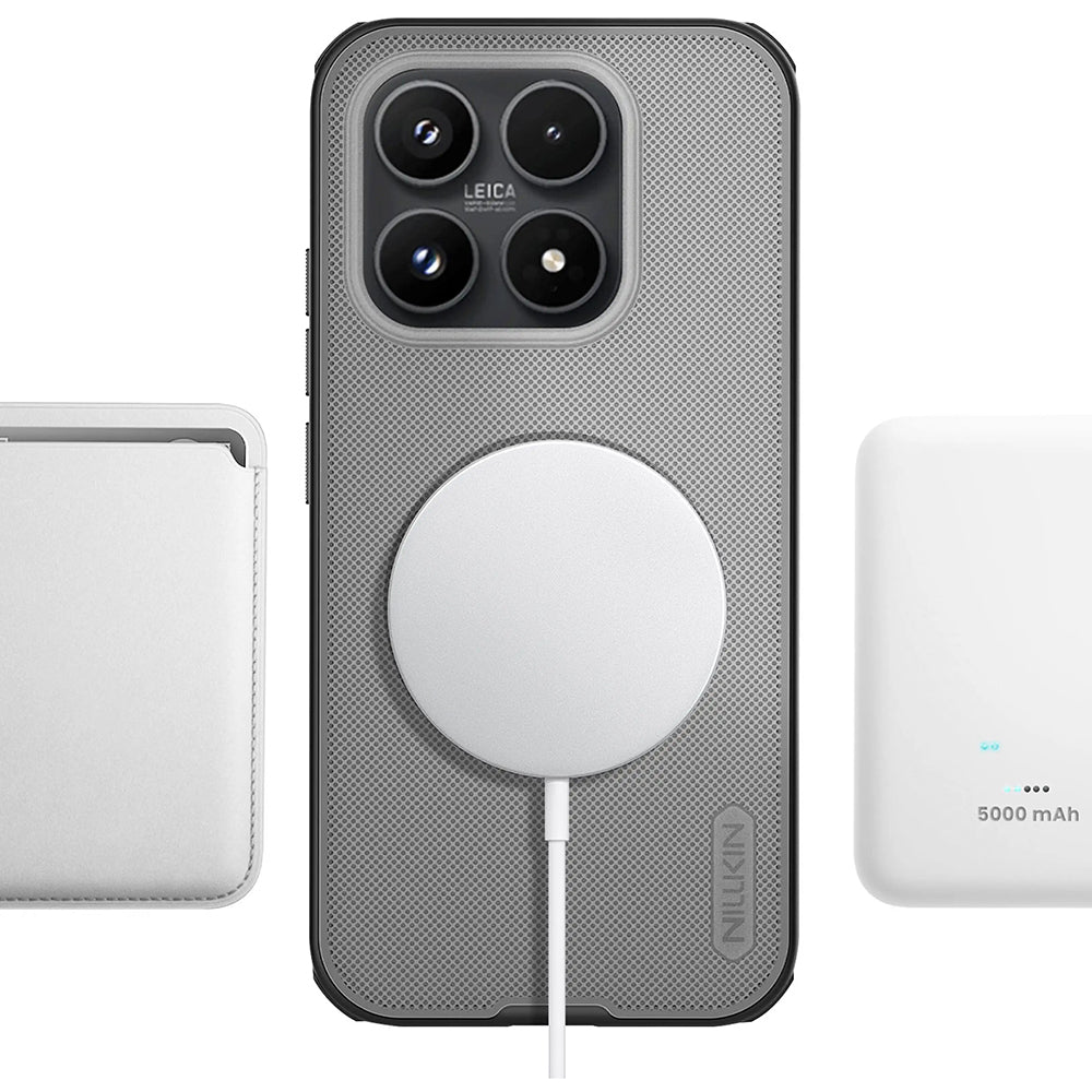 Θήκη MagSafe για Xiaomi 17, Nillkin, Super Shield Pro, Μαύρη Διαφανής Ματ