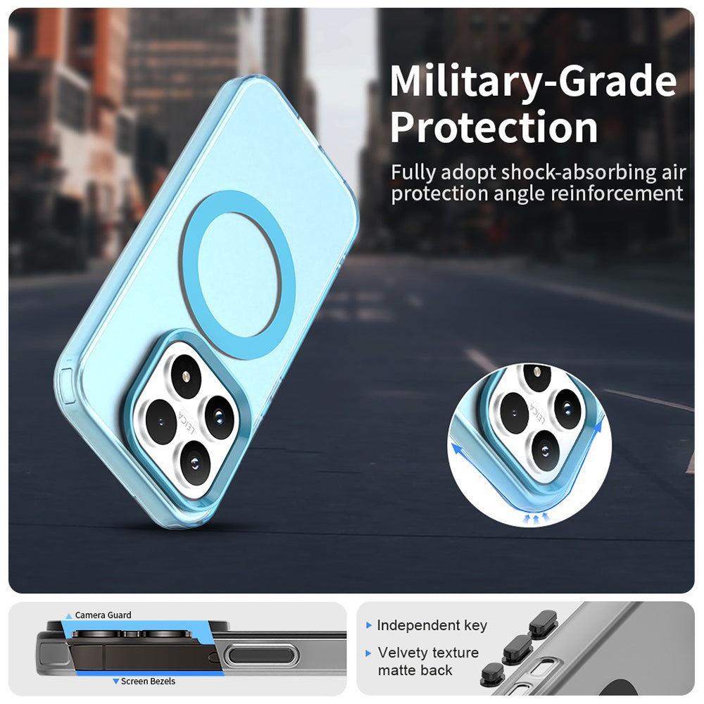 Θήκη MagSafe για Xiaomi 17, Techsuit, CandyCase, Μπλε