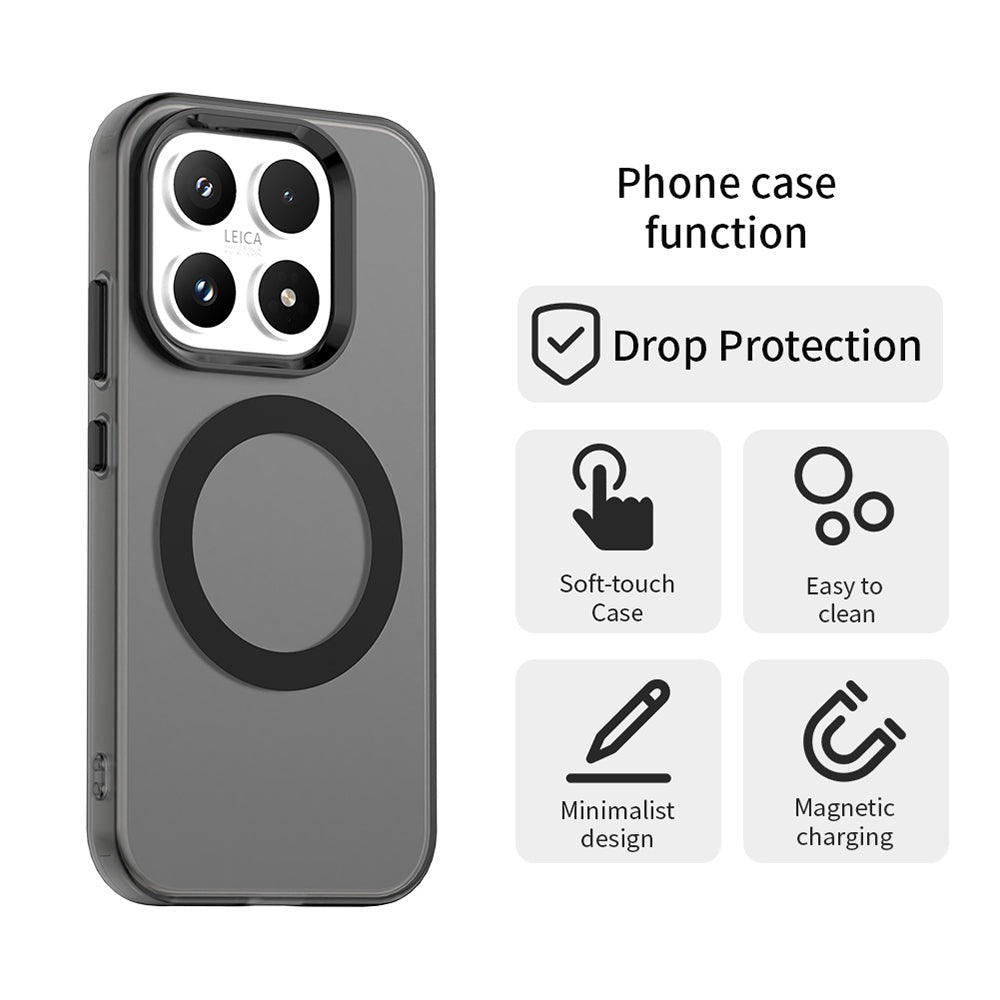 Θήκη MagSafe για Xiaomi 17, Techsuit, CandyCase, Μαύρη