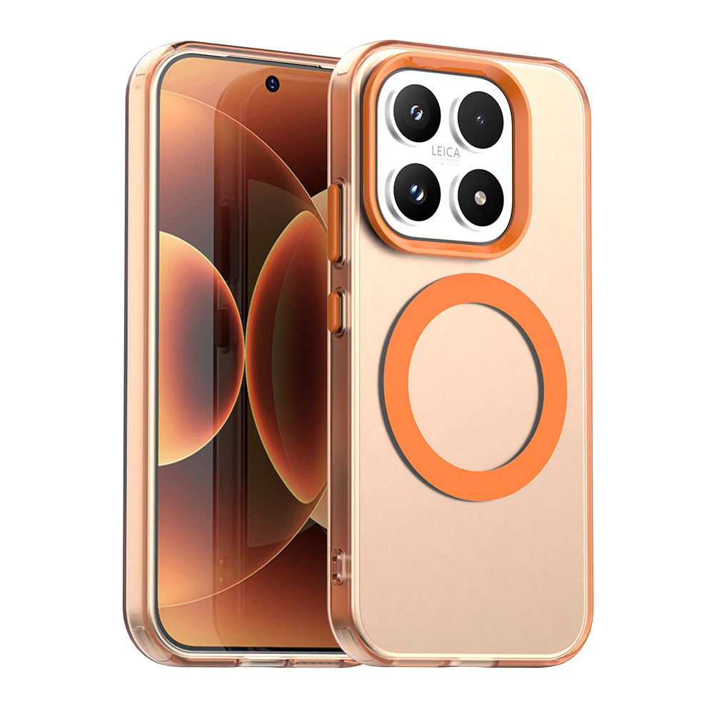 Θήκη MagSafe για Xiaomi 17, Techsuit, CandyCase, Πορτοκαλί