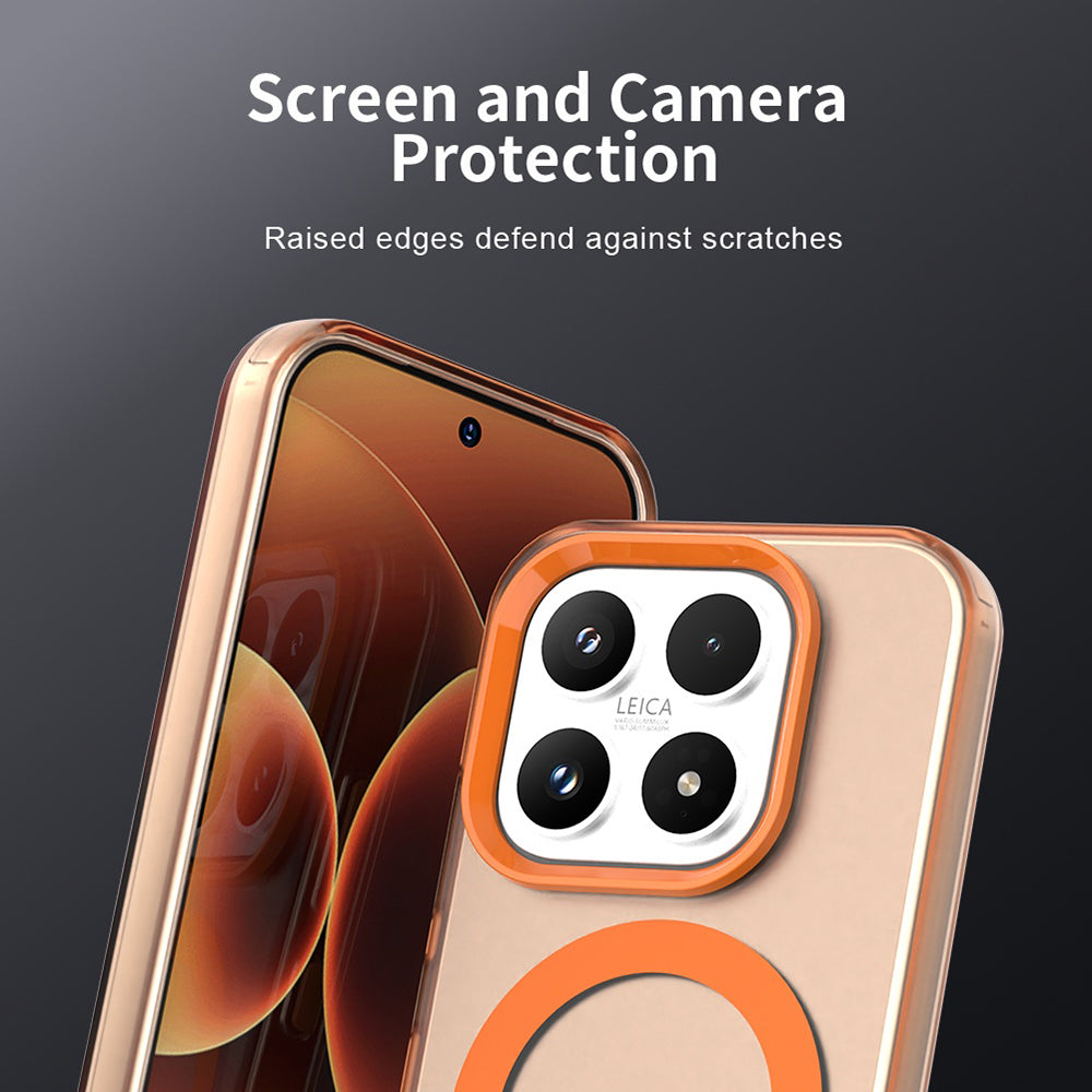 Θήκη MagSafe για Xiaomi 17, Techsuit, CandyCase, Πορτοκαλί