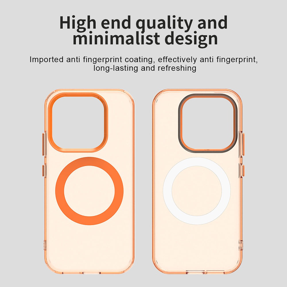 Θήκη MagSafe για Xiaomi 17, Techsuit, CandyCase, Πορτοκαλί
