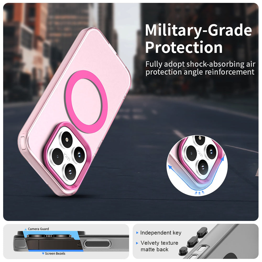 Θήκη MagSafe για Xiaomi 17, Techsuit, CandyCase, Ροζ