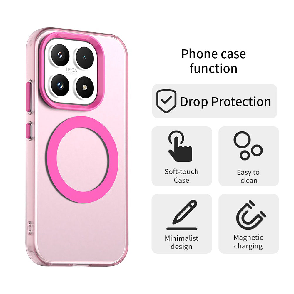 Θήκη MagSafe για Xiaomi 17, Techsuit, CandyCase, Ροζ