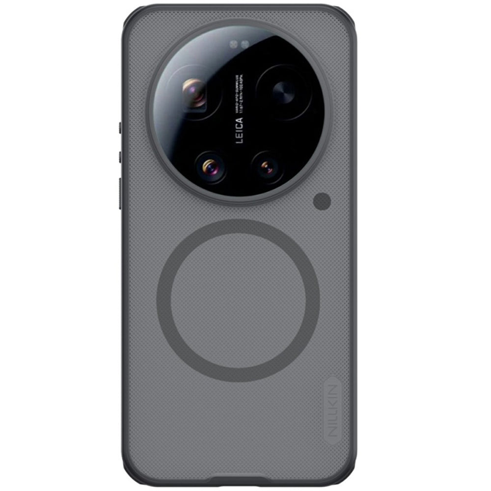 Θήκη MagSafe για Xiaomi 17 Ultra, Nillkin, Super Shield Pro, Μαύρη Διαφανής Ματ