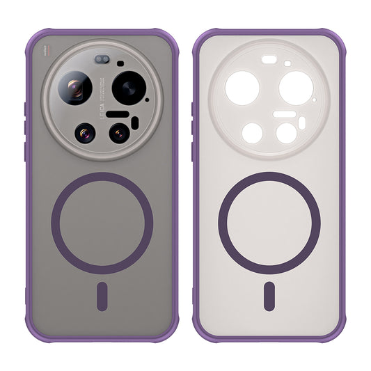 Θήκη MagSafe για Xiaomi 17 Ultra, Techsuit, HaloFrost II, Μωβ