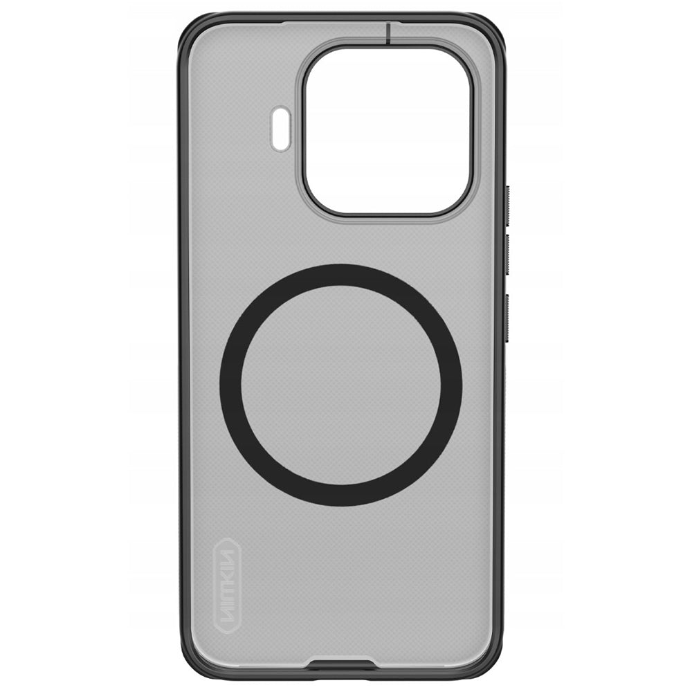 Θήκη MagSafe για Xiaomi 17T Pro, Nillkin, Super Shield Pro, Μαύρη Διαφανής Σατινέ