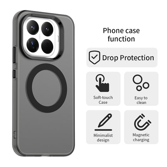 MagSafe Case for Xiaomi 17T Pro, Techsuit, CandyCase, Black