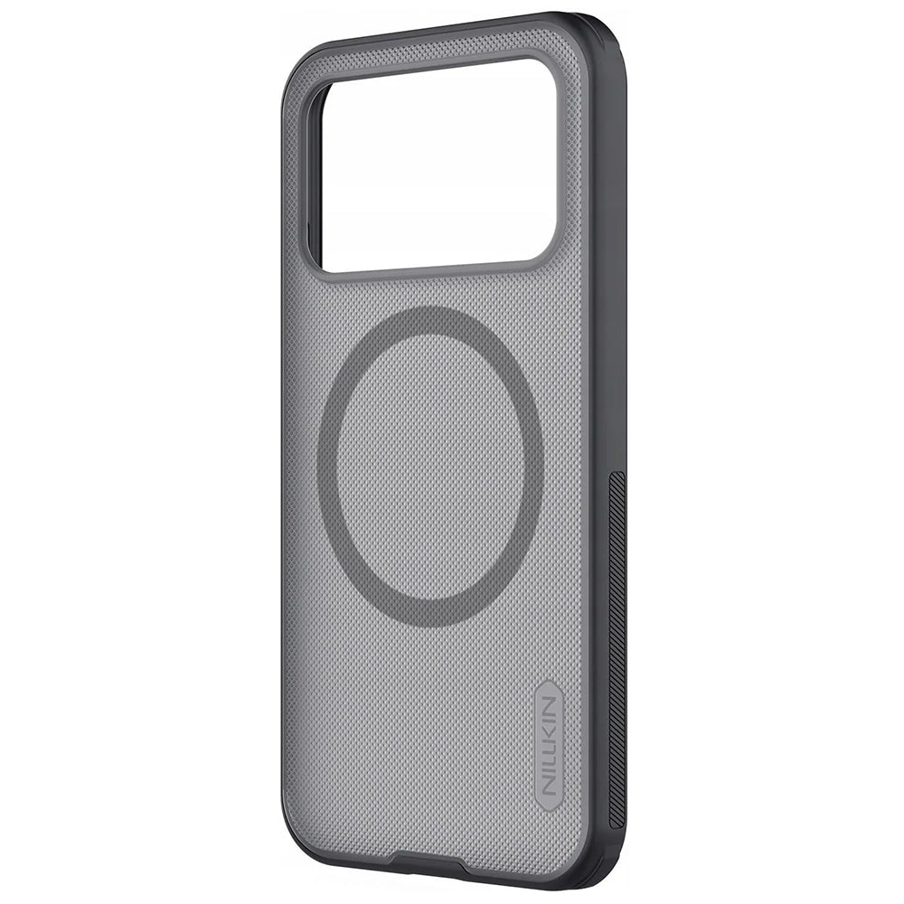 Θήκη MagSafe για Xiaomi Poco F8 Pro, Nillkin, Super Shield Pro, Μαύρη Διαφανής Ματ
