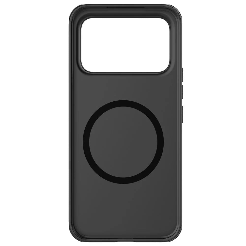 Θήκη MagSafe για Xiaomi Poco F8 Ultra, Nillkin, Super Shield Pro, Μαύρο Σατινέ