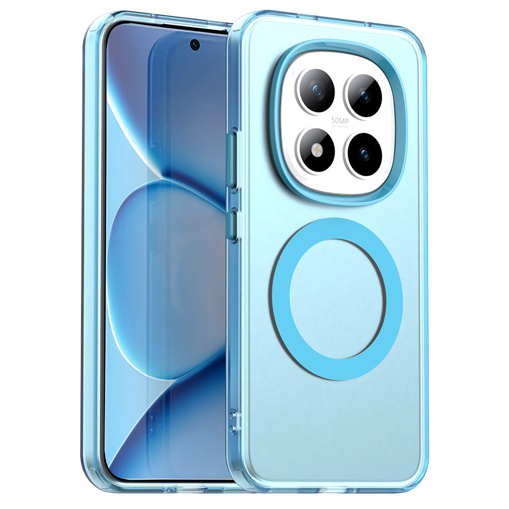 Θήκη MagSafe για Xiaomi Poco M8 Pro / Redmi Note 15 Pro+ 5G, Techsuit, CandyCase, Μπλε