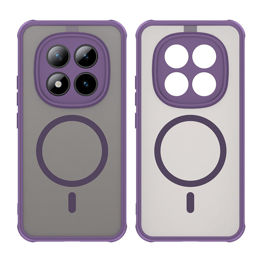 Θήκη MagSafe για Xiaomi Poco M8 Pro / Redmi Note 15 Pro+ 5G, Techsuit, HaloFrost II, Μωβ