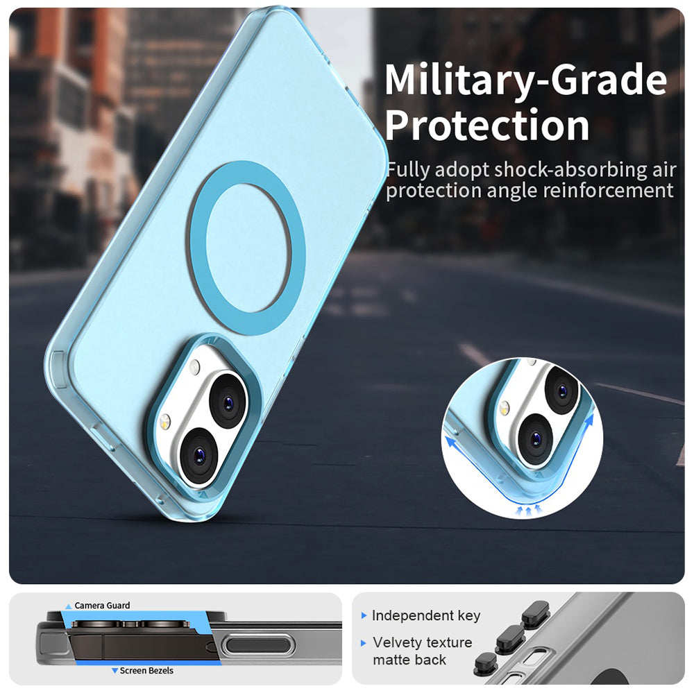 Θήκη MagSafe για Xiaomi Poco X8 Pro Max, Techsuit, CandyCase, Μπλε