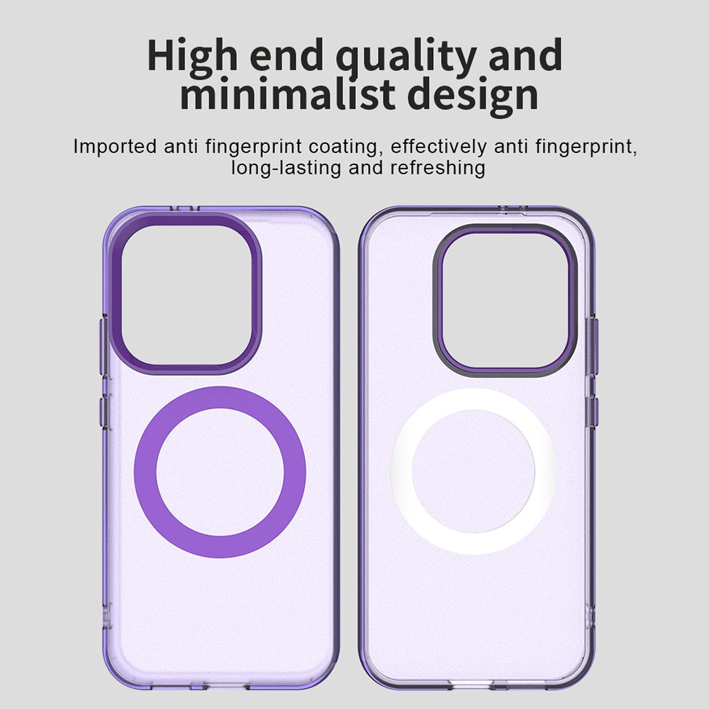 Θήκη MagSafe για Xiaomi Poco X8 Pro, Techsuit, CandyCase, Μωβ