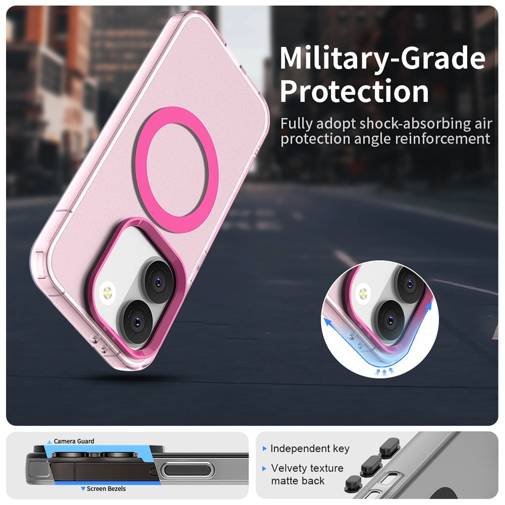 Θήκη MagSafe για Xiaomi Poco X8 Pro, Techsuit, CandyCase, Ροζ
