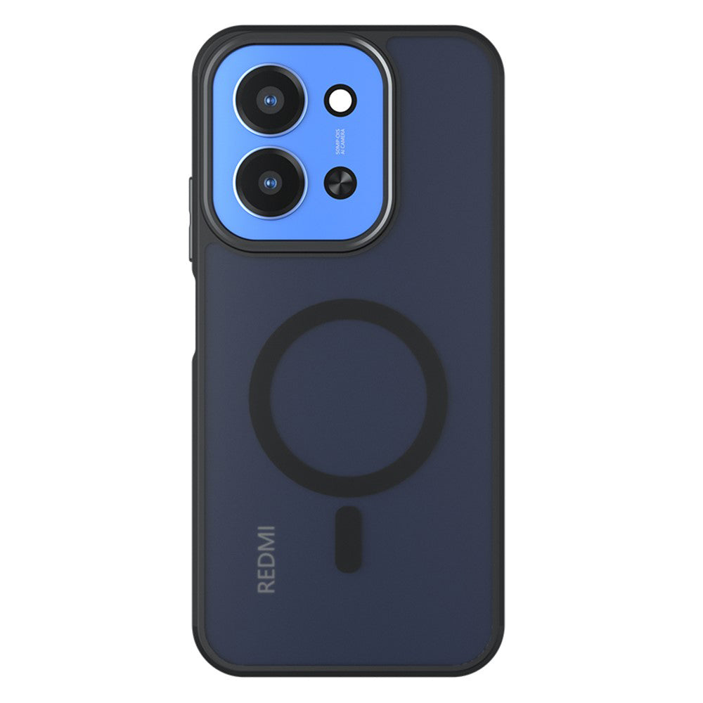Θήκη MagSafe για Xiaomi Redmi 15C 5G / 15C 4G, Techsuit, PureFrost, Ματ Μαύρη