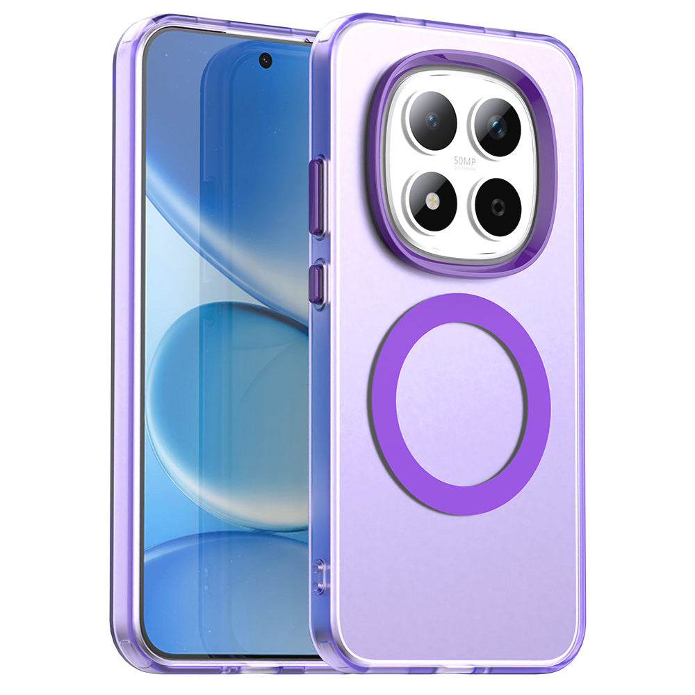 Θήκη MagSafe για Xiaomi Redmi Note 15 Pro 5G, Techsuit, CandyCase, Μωβ