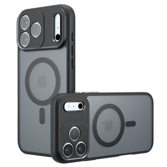 Θήκη MagSafe για Apple iPhone 17 Pro Max, Techsuit, PureFrost, Μαύρη