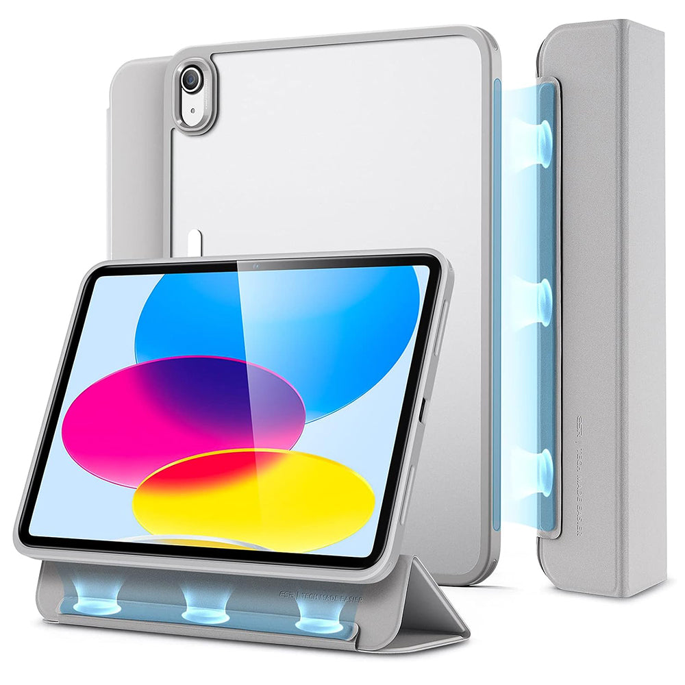 Θήκη για Apple iPad (2025) / (2022), ESR, Ascend Hybrid, Γκρι