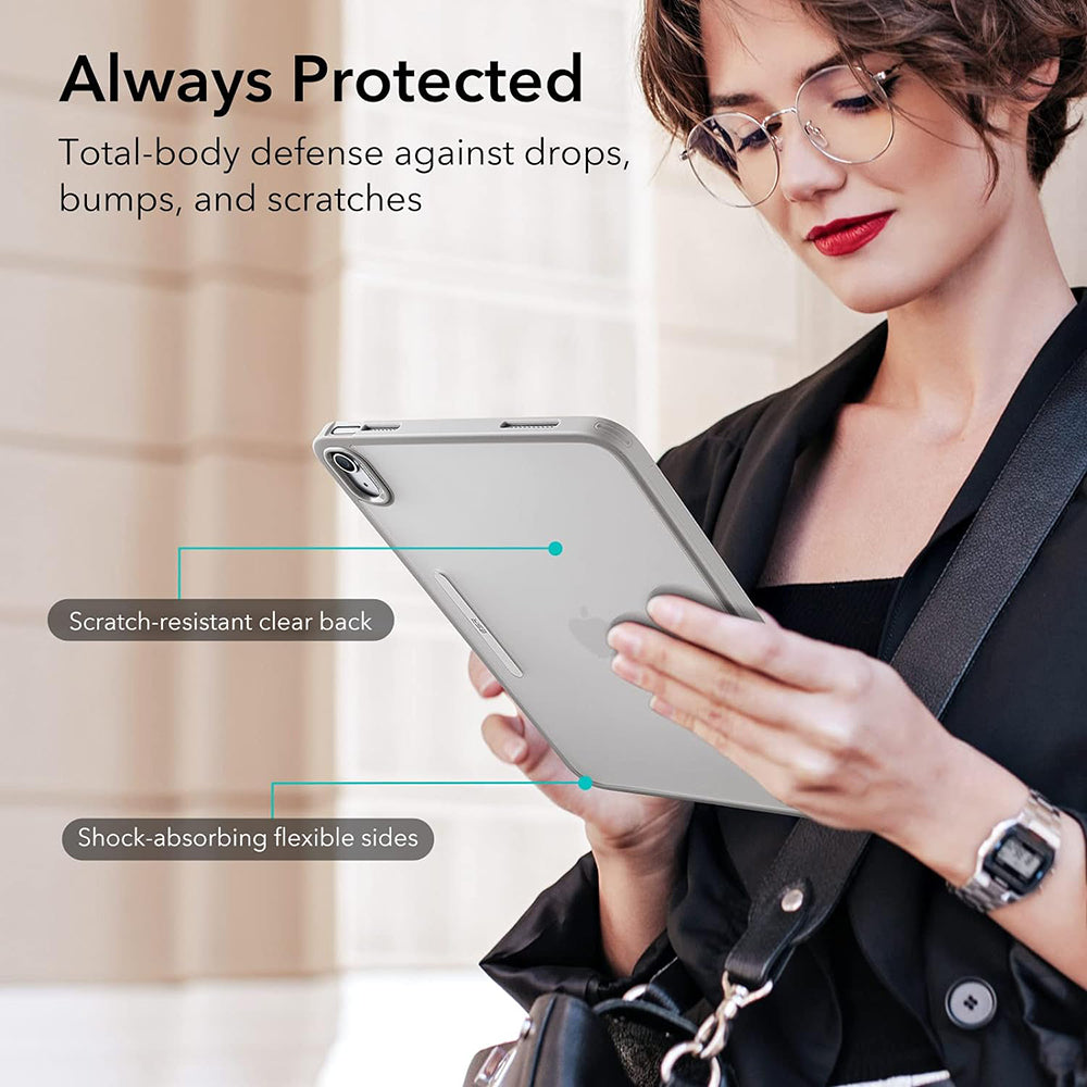 Θήκη για Apple iPad (2025) / (2022), ESR, Ascend Hybrid, Γκρι