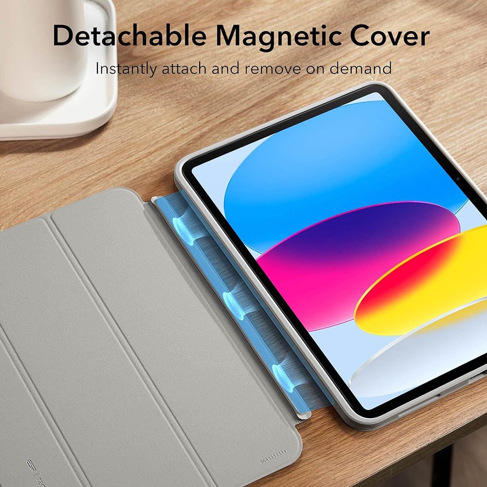 Θήκη για Apple iPad (2025) / (2022), ESR, Ascend Hybrid, Γκρι