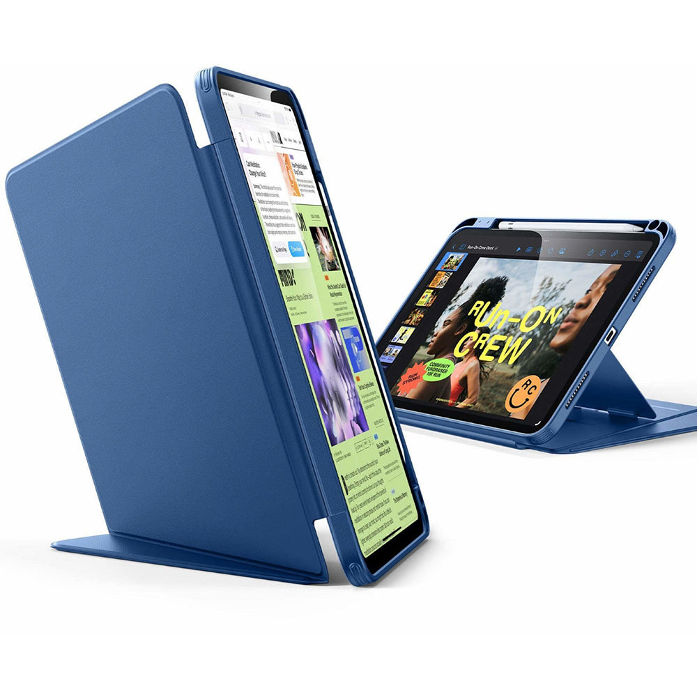 Θήκη για Apple iPad (2025) / (2022), ESR, Flip Hybrid, Μπλε