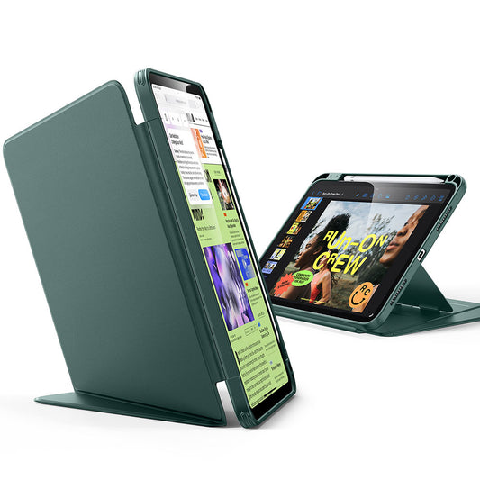 Θήκη για Apple iPad (2025) / (2022), ESR, Flip Hybrid με Θήκη Μολυβιού, Πράσινη