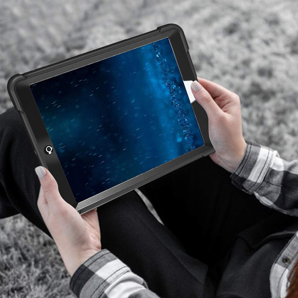 Θήκη για Apple iPad 9.7 (2018) / 9.7 (2017), Techsuit, Rugged TabShell, Μαύρη