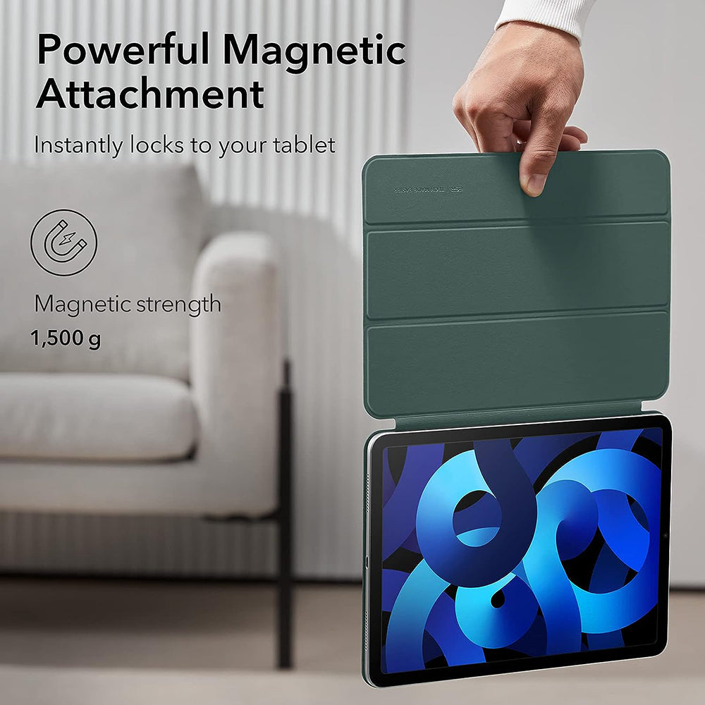Θήκη για Apple iPad Air 11 (2024) / Air (2022) / Air (2020) / Pro 11 (2018), ESR, Rebound, Πράσινο Σατέν