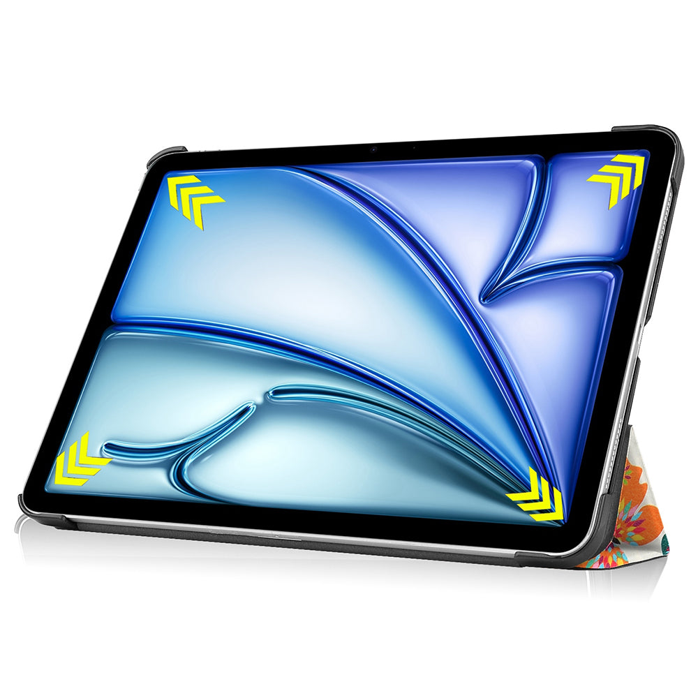 Θήκη για Apple iPad Air 11 (2026) / iPad Air 11 (2025) / Air 11 (2024), Techsuit, FoldPro Butterfly, Πολύχρωμο
