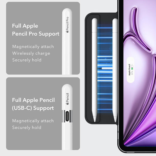 Θήκη για Apple iPad Air 13 (2026) / Air 13 (2025) / Air 13 (2024), ESR, Rebound, Μαύρη