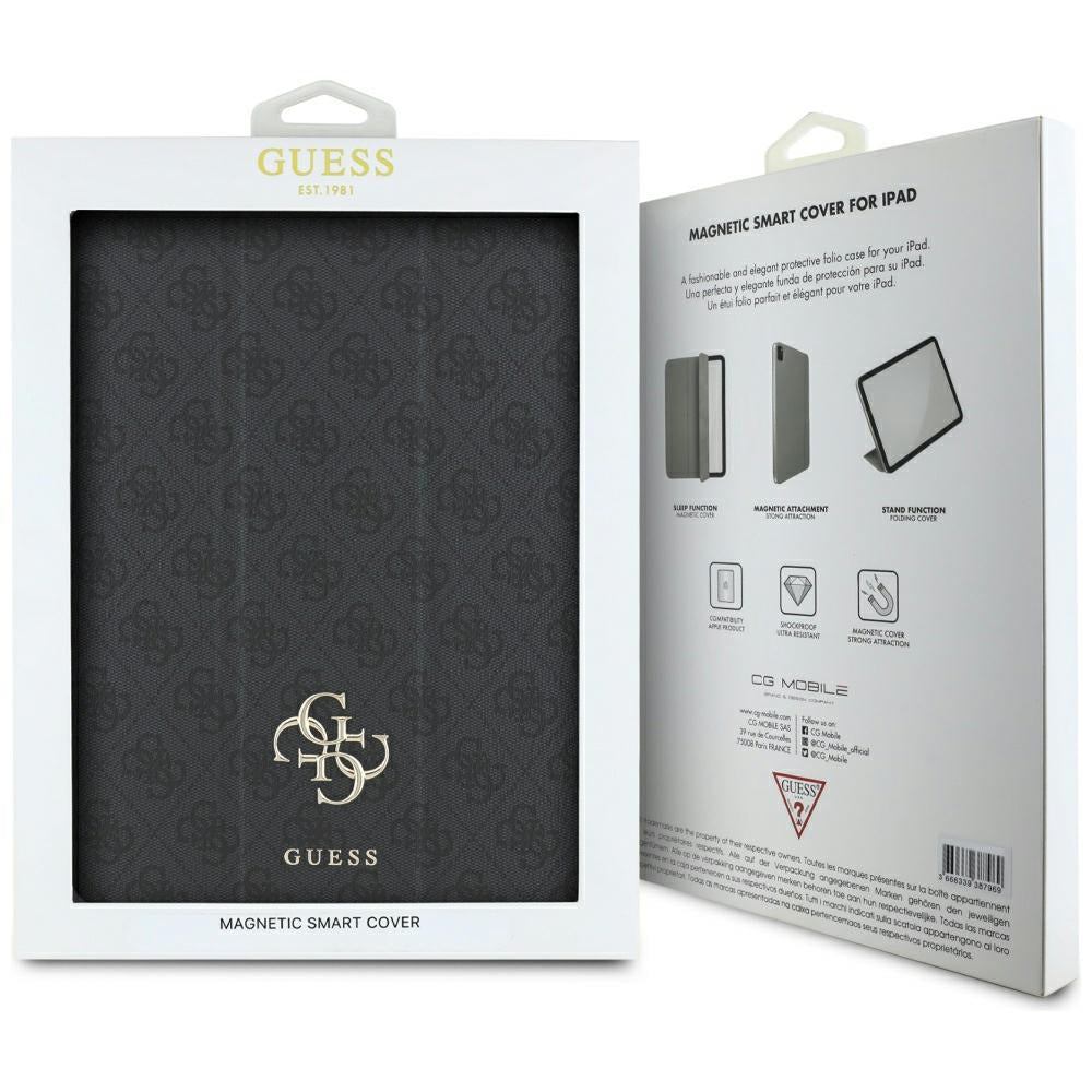 Θήκη για Apple iPad Air 13 (2026) / Air 13 (2025) / Air 13 (2024), Guess, 4G Big Logo, Μαύρο