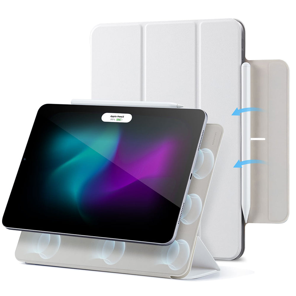 Θήκη για Apple iPad Air 13 (2026) / Air 13 (2025) / Air 13 (2024) / Pro 12.9 (2022) / Pro 12.9 (2021), ESR, Rebound, Λευκή