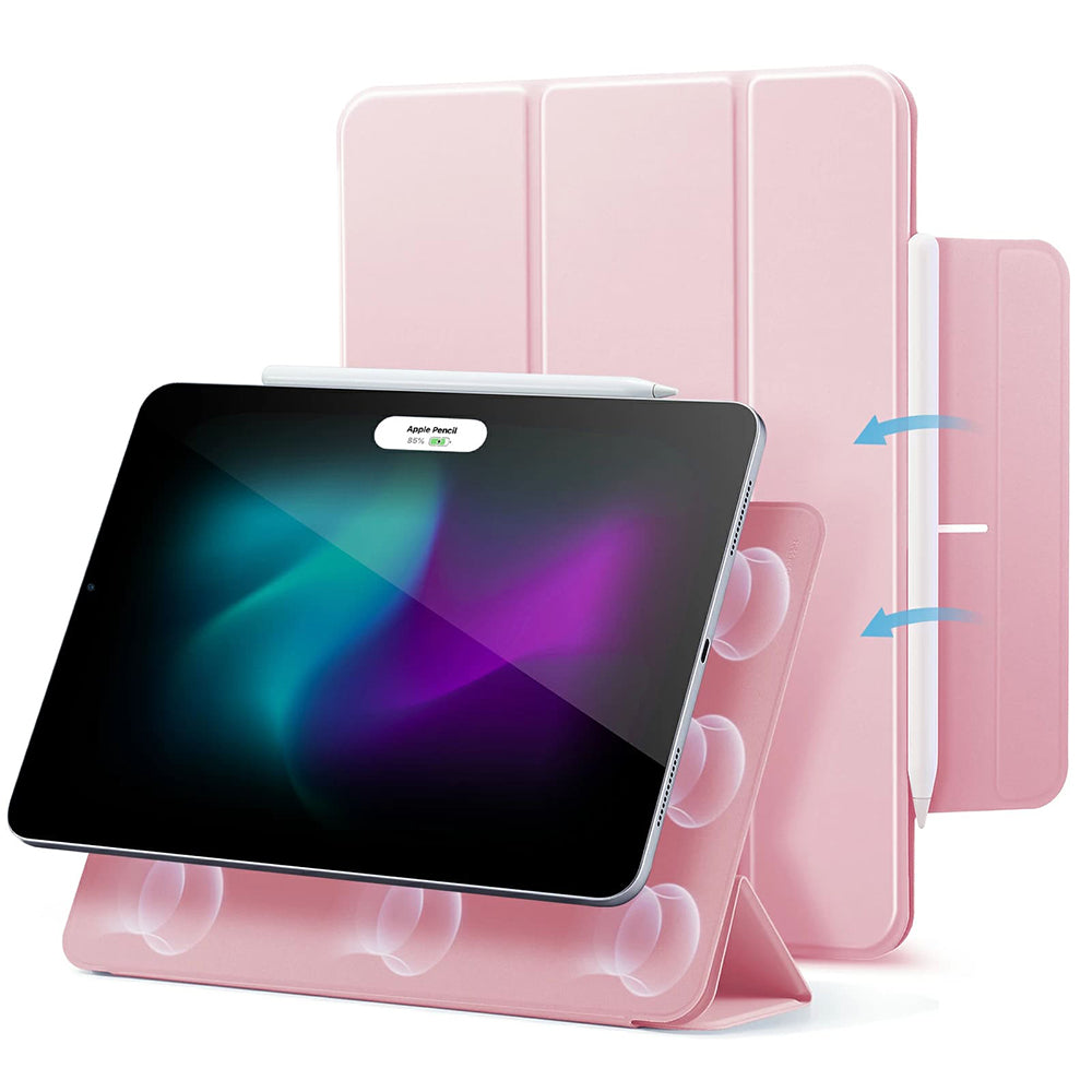Θήκη για Apple iPad Air 13 (2025) / Air 13 (2024) / Pro 12.9 (2022) / Pro 12.9 (2021) / Pro 12.9 (2020), ESR, Rebound, Ροζ