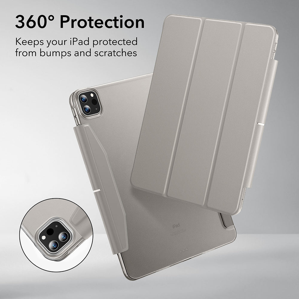 Θήκη για Apple iPad Pro 11 (2024), ESR, Ascend Trifold, Γκρι