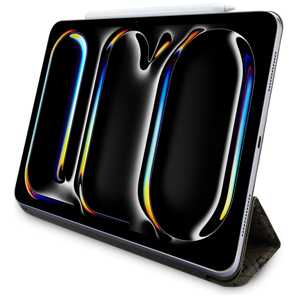 Θήκη για Apple iPad Pro 11 (2024), Guess, 4G Big Logo, Καφέ