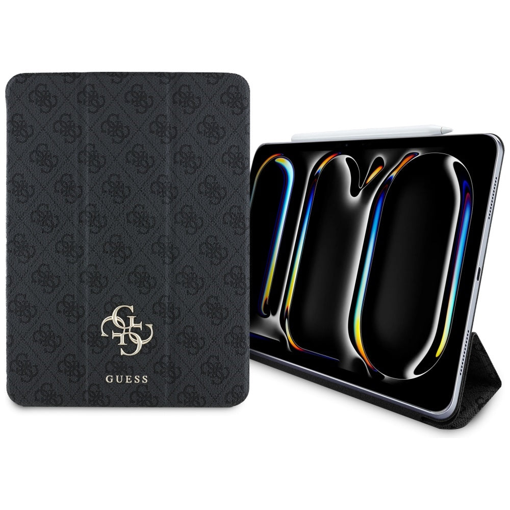 Θήκη για Apple iPad Pro 11 (2024), Guess, 4G Big Logo, Μαύρη