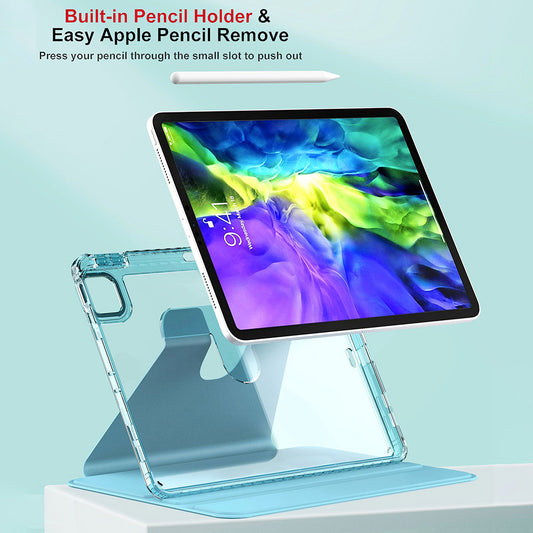 Θήκη για Apple iPad Pro 11 (2024), Techsuit, Crystal Vision, Μωβ