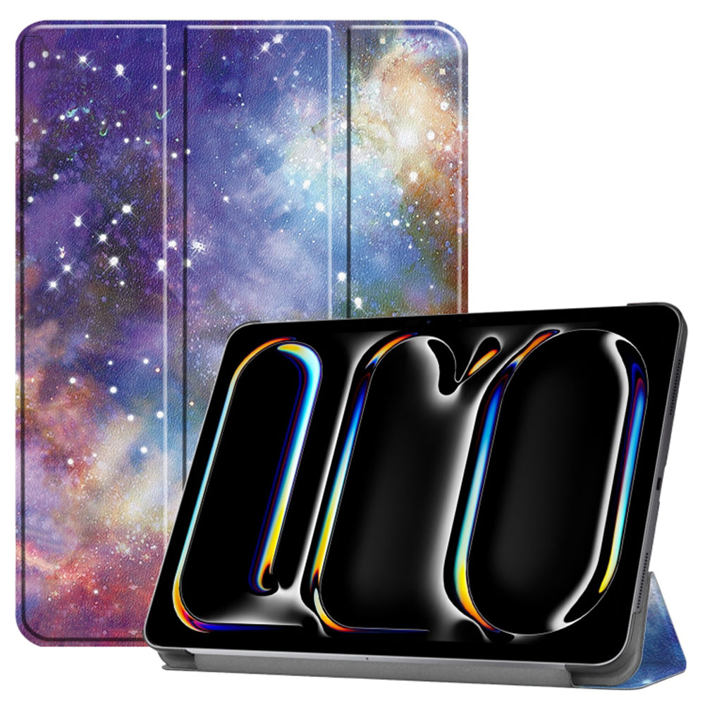 Θήκη για Apple iPad Pro 11 (2024), Techsuit, FoldPro Galaxy, Πολύχρωμο