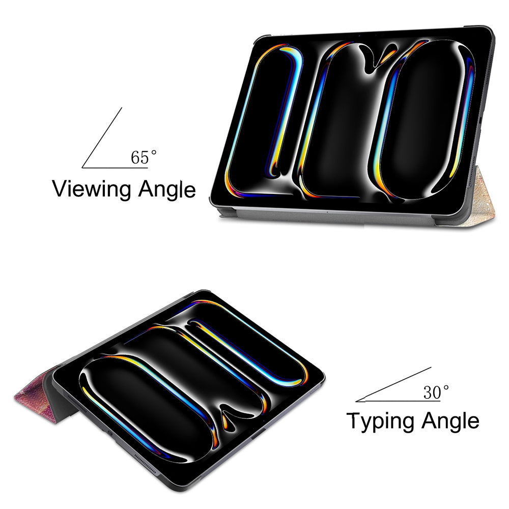 Θήκη για Apple iPad Pro 11 (2024), Techsuit, FoldPro Galaxy, Πολύχρωμο