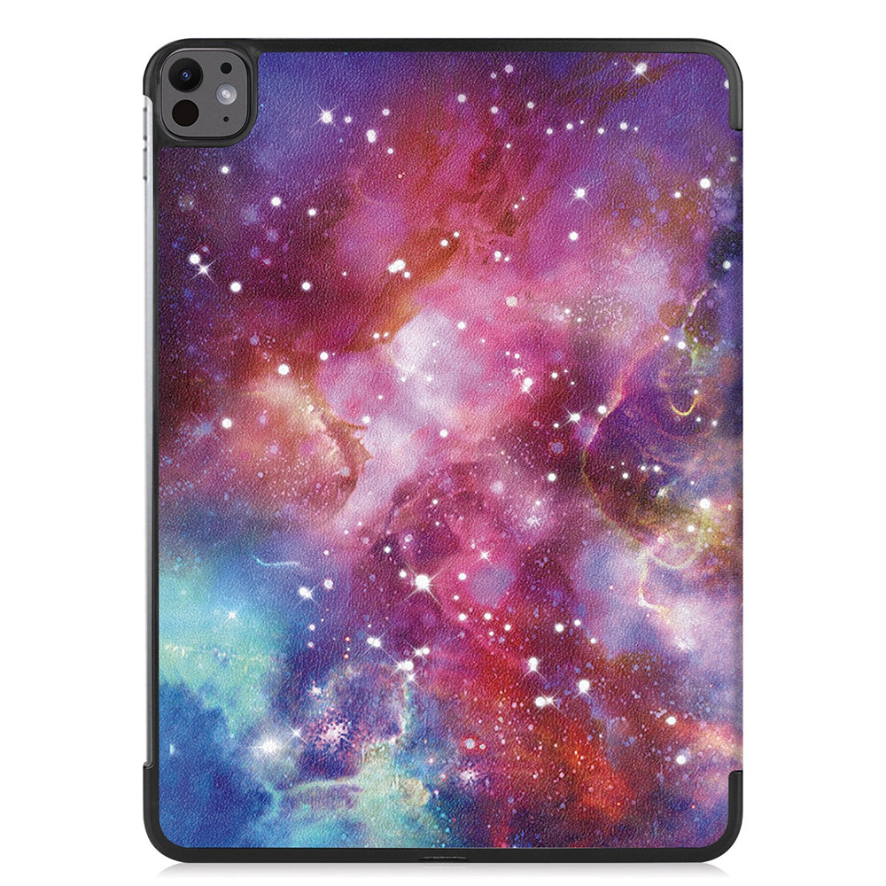Θήκη για Apple iPad Pro 13 (2024), Techsuit, FoldPro Galaxy, Πολύχρωμο