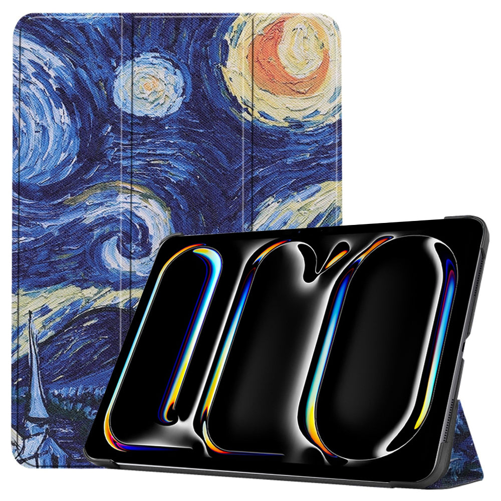 Θήκη για Apple iPad Pro 13 (2024), Techsuit, FoldPro Starry Night, Πολύχρωμο