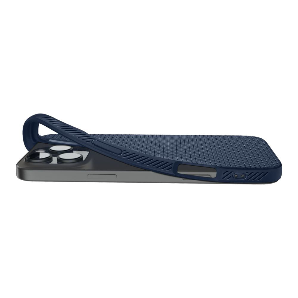 Case for Apple iPhone 16 Pro, Spigen, Liquid Air, Blue ACS08118