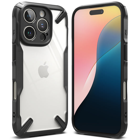 Θήκη για Apple iPhone 16, Ringke, Fusion X, Μαύρο