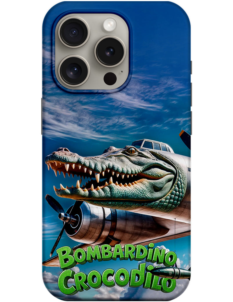 Θήκη για Apple iPhone 12 / 12 Pro, Perfect Case, Italian Brainrot Bombardino Crocodilo, Πολύχρωμη