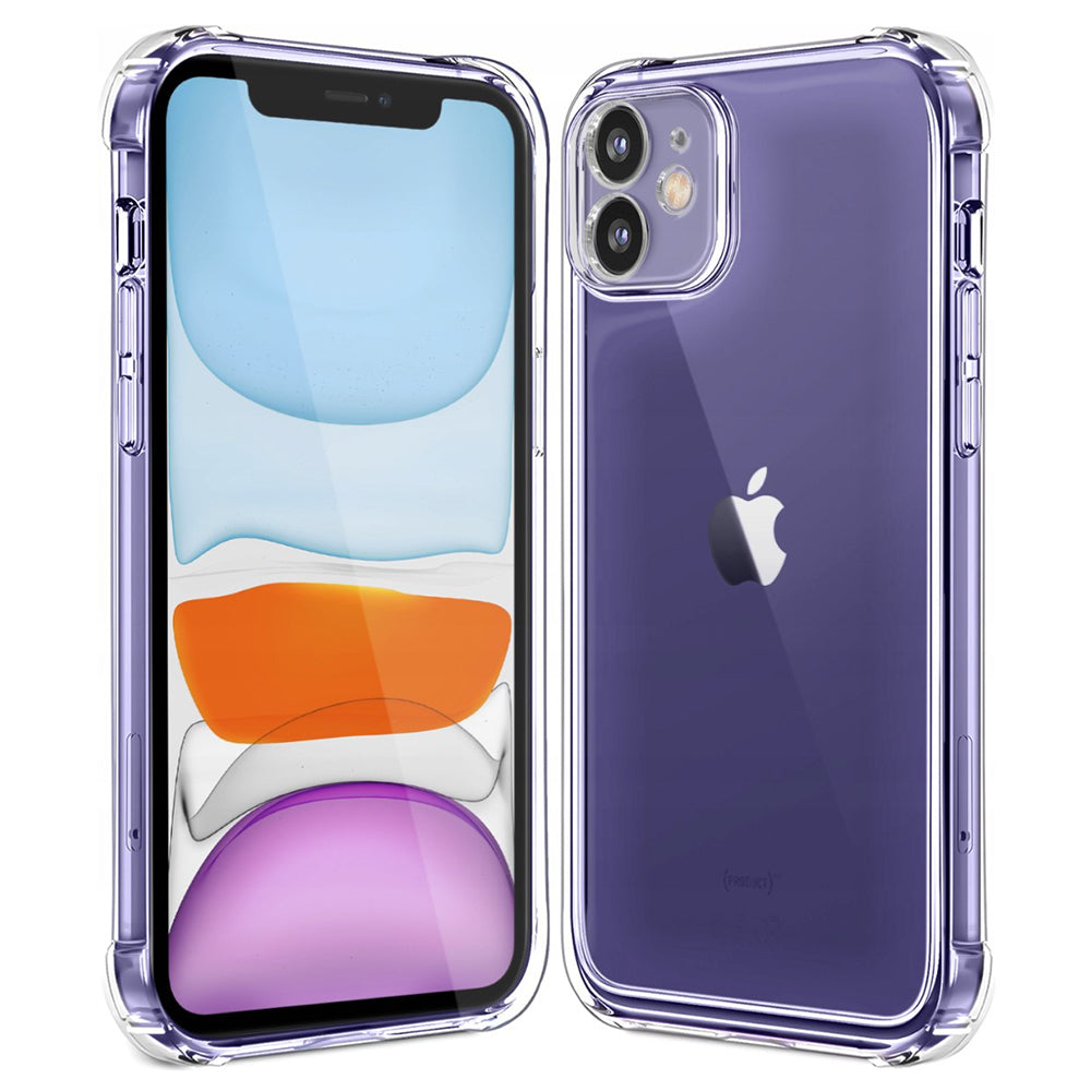 Θήκη για Apple iPhone 11, Techsuit, Ανθεκτική σε Κρούσεις Διαφανής, Διάφανη