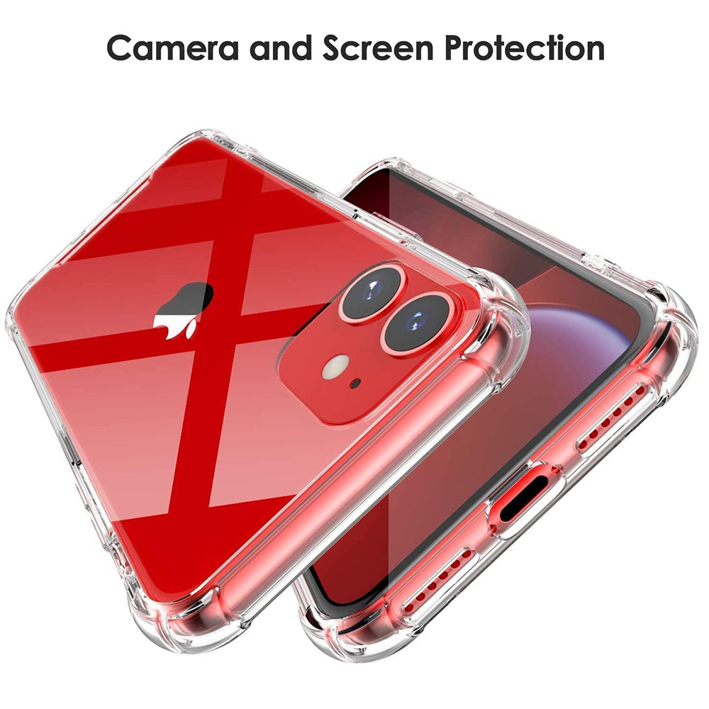 Θήκη για Apple iPhone 11, Techsuit, Ανθεκτική σε Κρούσεις Διαφανής, Διάφανη