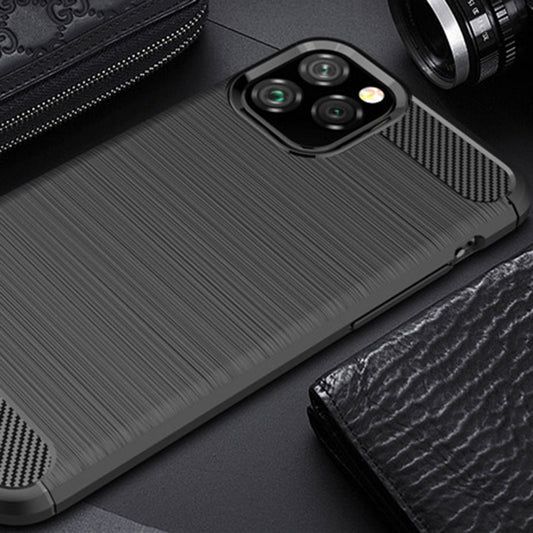 Case for Apple iPhone 12 Pro Max, Techsuit, Carbon, Black