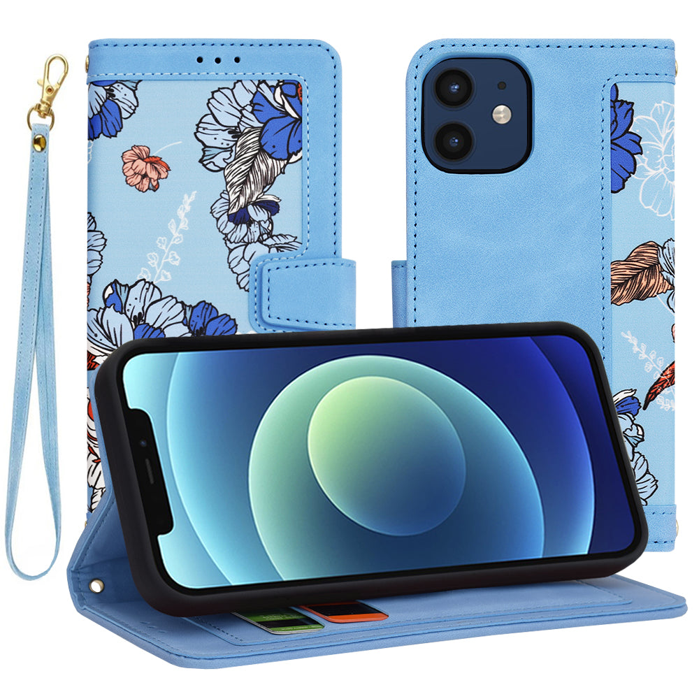 Θήκη για Apple iPhone 12 / 12 Pro, Techsuit, FlipCraft, Μπλε