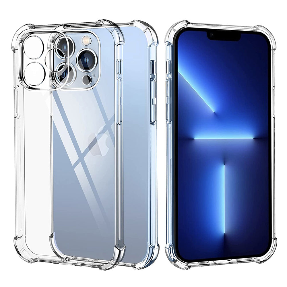 Θήκη για Apple iPhone 13 Pro Max, Techsuit, Ανθεκτική σε Κρούσεις Διαφανής, Διάφανη